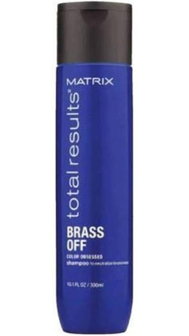 Matrix Total Results Brass Off Silver Mavi Şampuan 300Ml