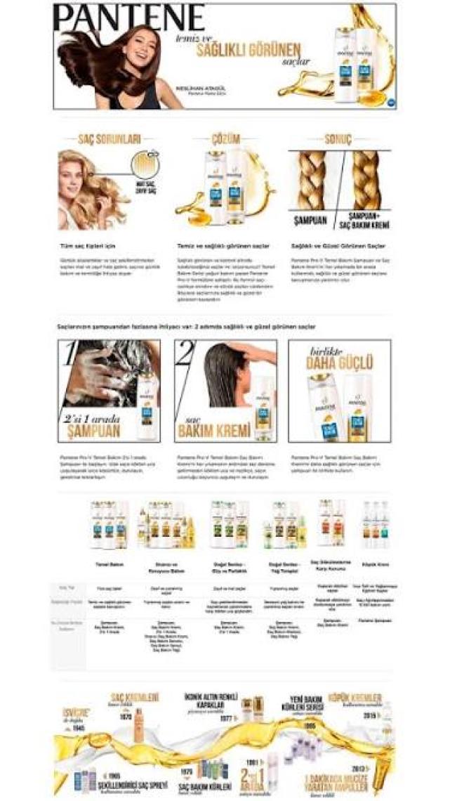 Pantene 2'si 1 Arada Şampuan ve Saç Bakım Kremi Temel Bakım 500 ml