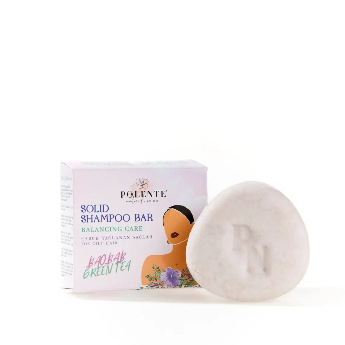 Polente Natural Dengeleyici Katı Şampuan / Yağlı Saçlar (110 gr)