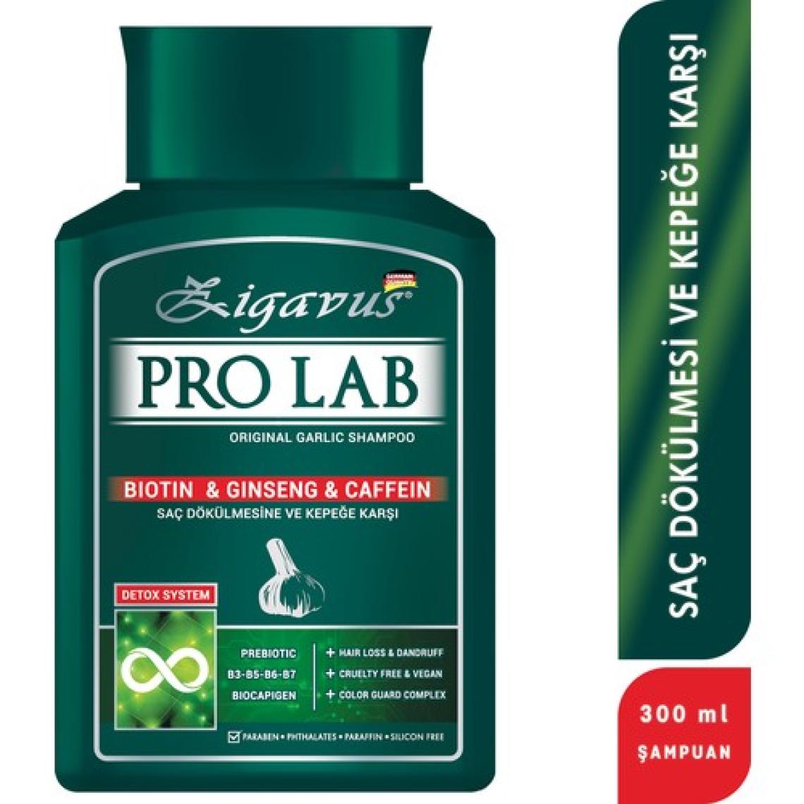 Zigavus Pro Lab Garlic Kepeğe ve Saç Dökülmesine Karşı Şampuan 300 ml