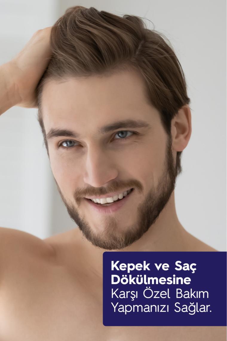Kepek Önleyici Ve Dökülme Karşıtı Magnezyum, Çinko Içeren Mentollü Erkek Şampuanı 400 ml