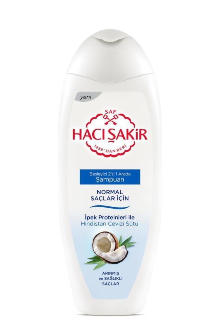 Normal Saçlar için Hindistan Cevizi Sütlü Besleyici 2'si 1 Arada Şampuan 500 ml