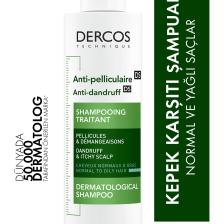 Vichy Dercos Anti Dandruff Kepek Karşıtı Şampuan Normal ve Yağlı Saçlar 200 ml