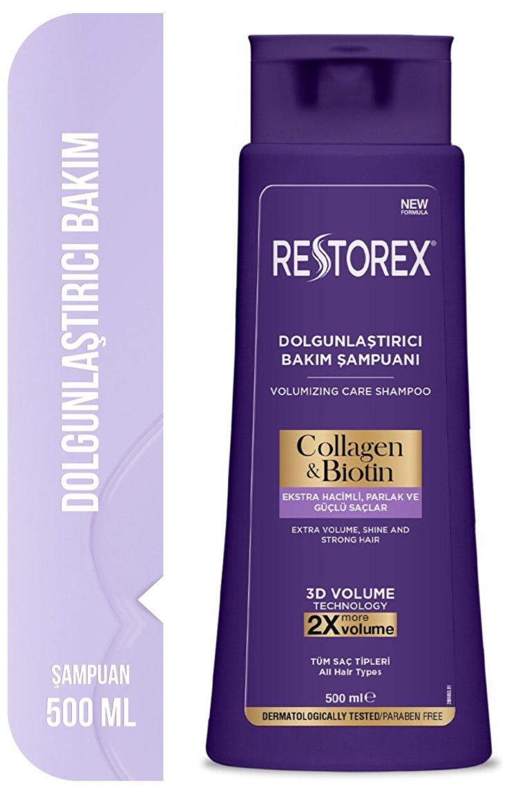 Collagen&biotin Dolgunlaştırıcı Şampuan 500 Ml 3 Adet