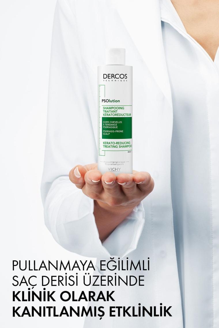 Dercos Psolution Pullanmaya Karşı Bakım Şampuanı 200 ml