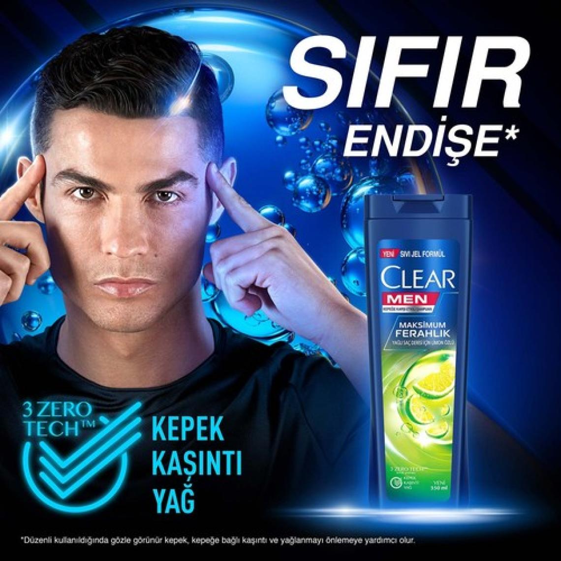Clear Men Maksimum Ferahlık Şampuan 350 ml