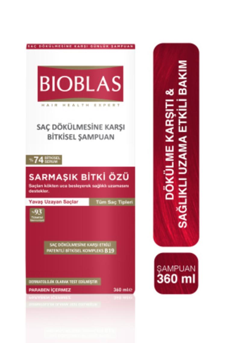 Saç Dökülmesine Karşı Yavaş Uzayan Saçlar İçin Şampuan 360 Ml Sarmaşık Özlü