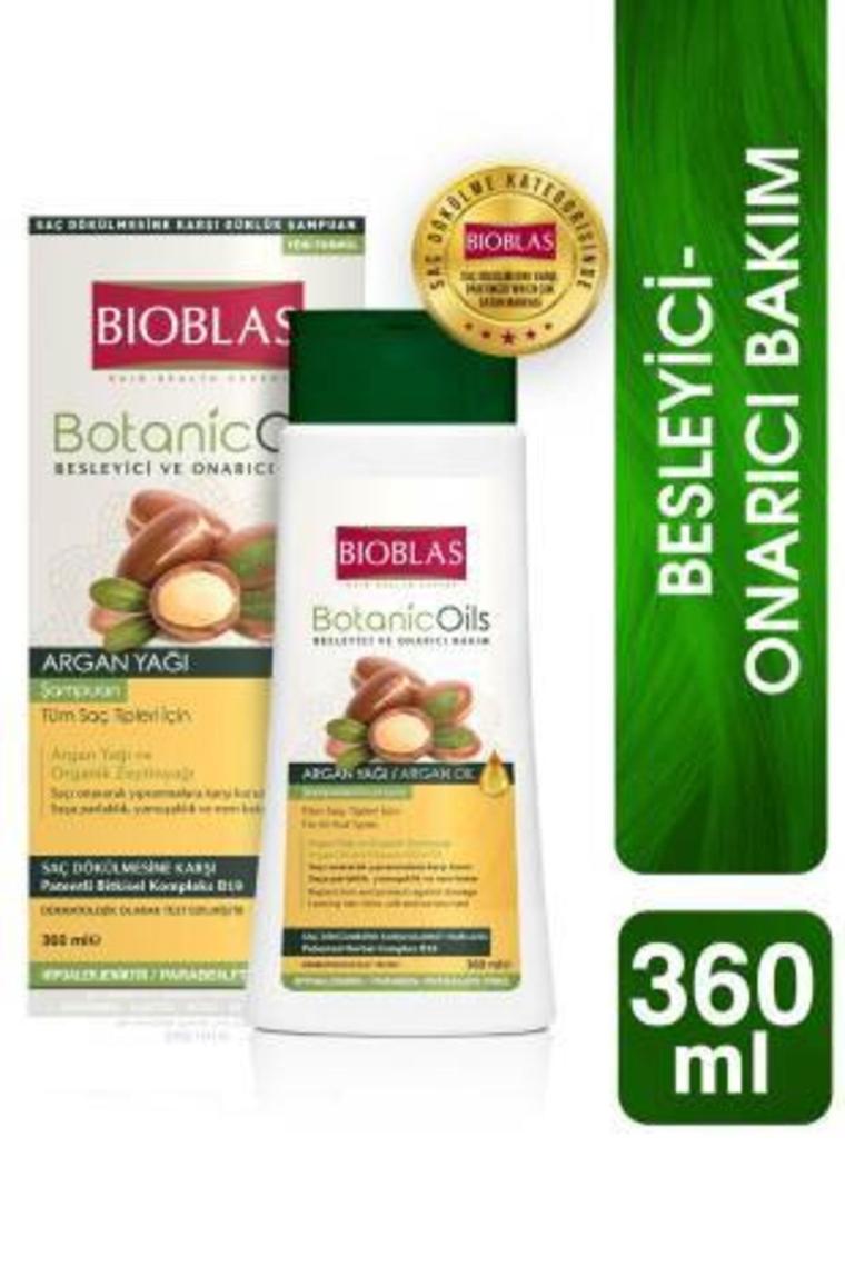 Bioblas Botanic Oils Argan Yağlı Saç Dökülmesine Karşı Şampuan 360 ml