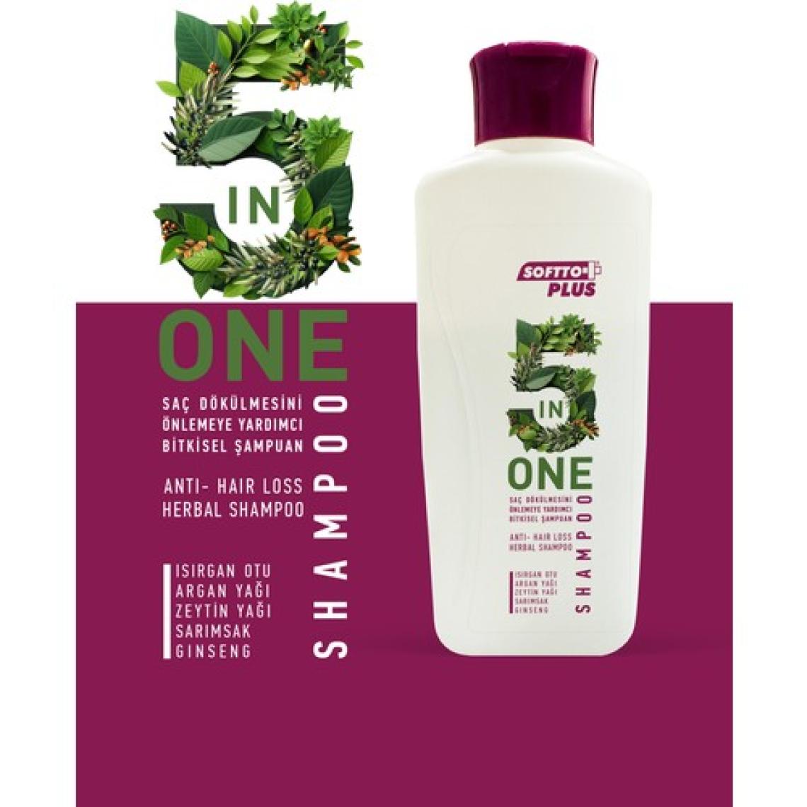 Softto Plus 5 In 1 Şampuan