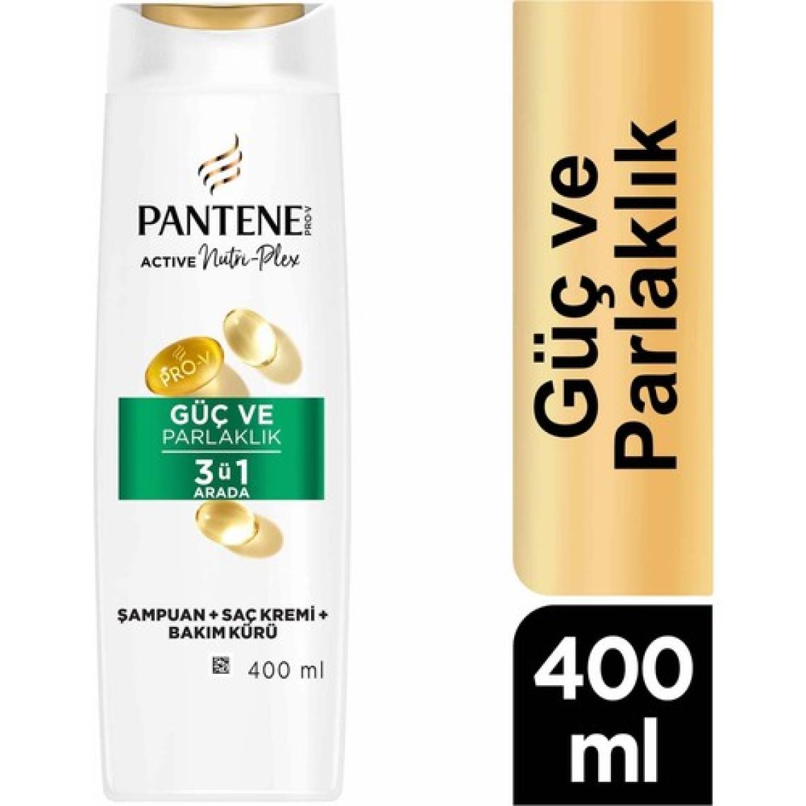 Pantene Güç Ve Parlaklık 3'ü 1 Arada Şampuan 400Ml