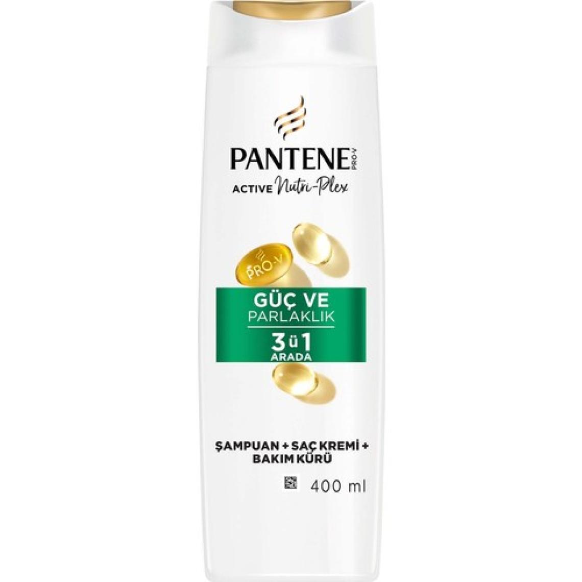 Pantene Güç Ve Parlaklık 3'ü 1 Arada Şampuan 400Ml