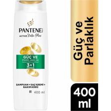 Pantene Güç Ve Parlaklık 3'ü 1 Arada Şampuan 400Ml
