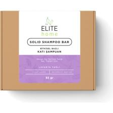 The Elite Home Bitkisel Katı Şampuan 95 gr Lavanta