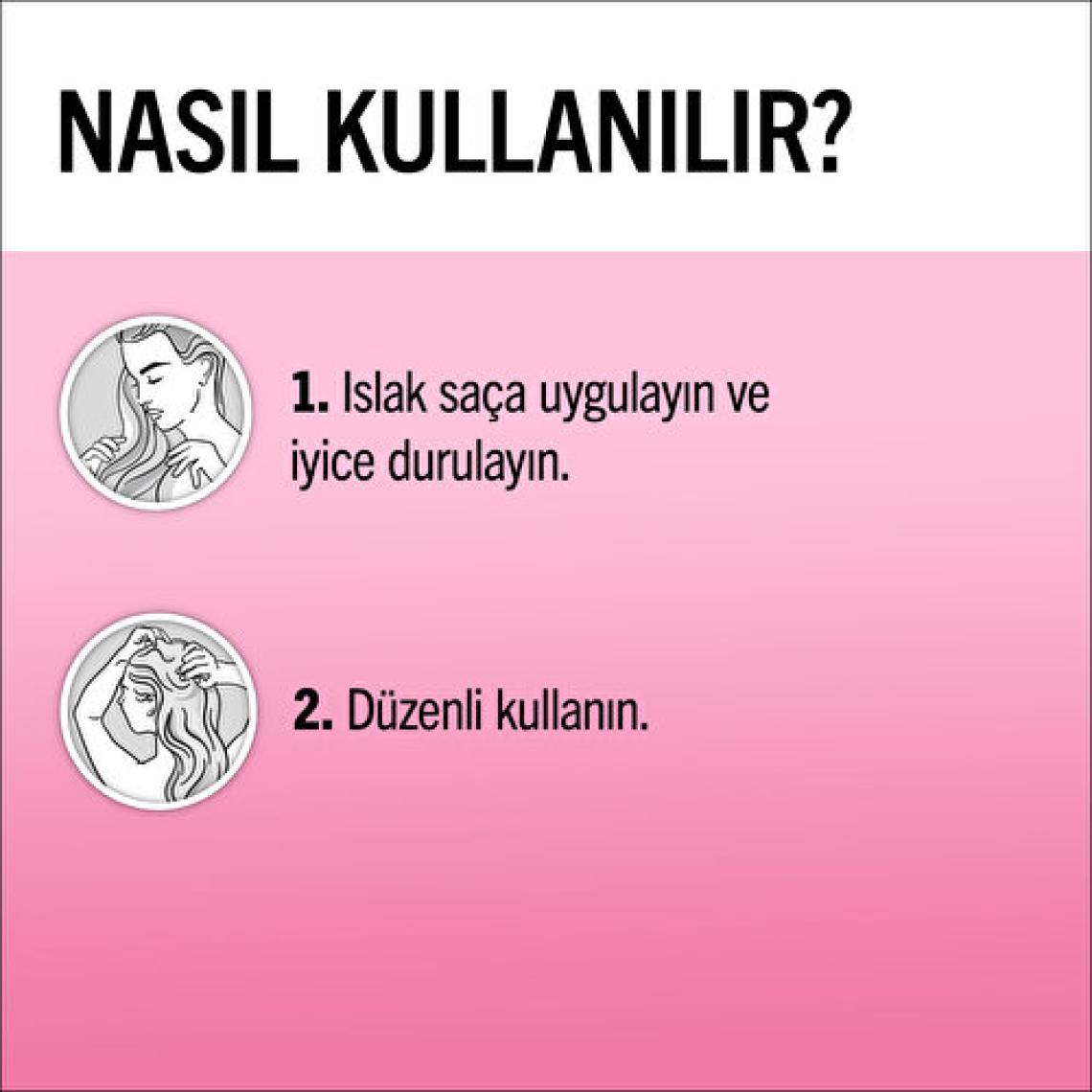 Gliss Supreme Length Koruyucu Şampuan - Biotin Kompleksi ve Şakayık Çiçeği Özü ile 500 ml