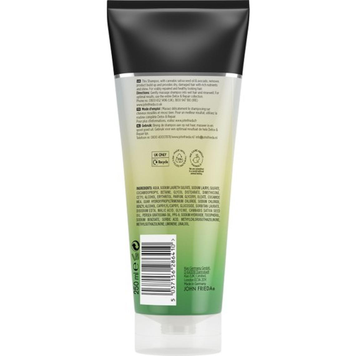 John Frieda Kuru Ve Yıpranmış Saçlar İçin Onarıcı Şampuan 250 ml