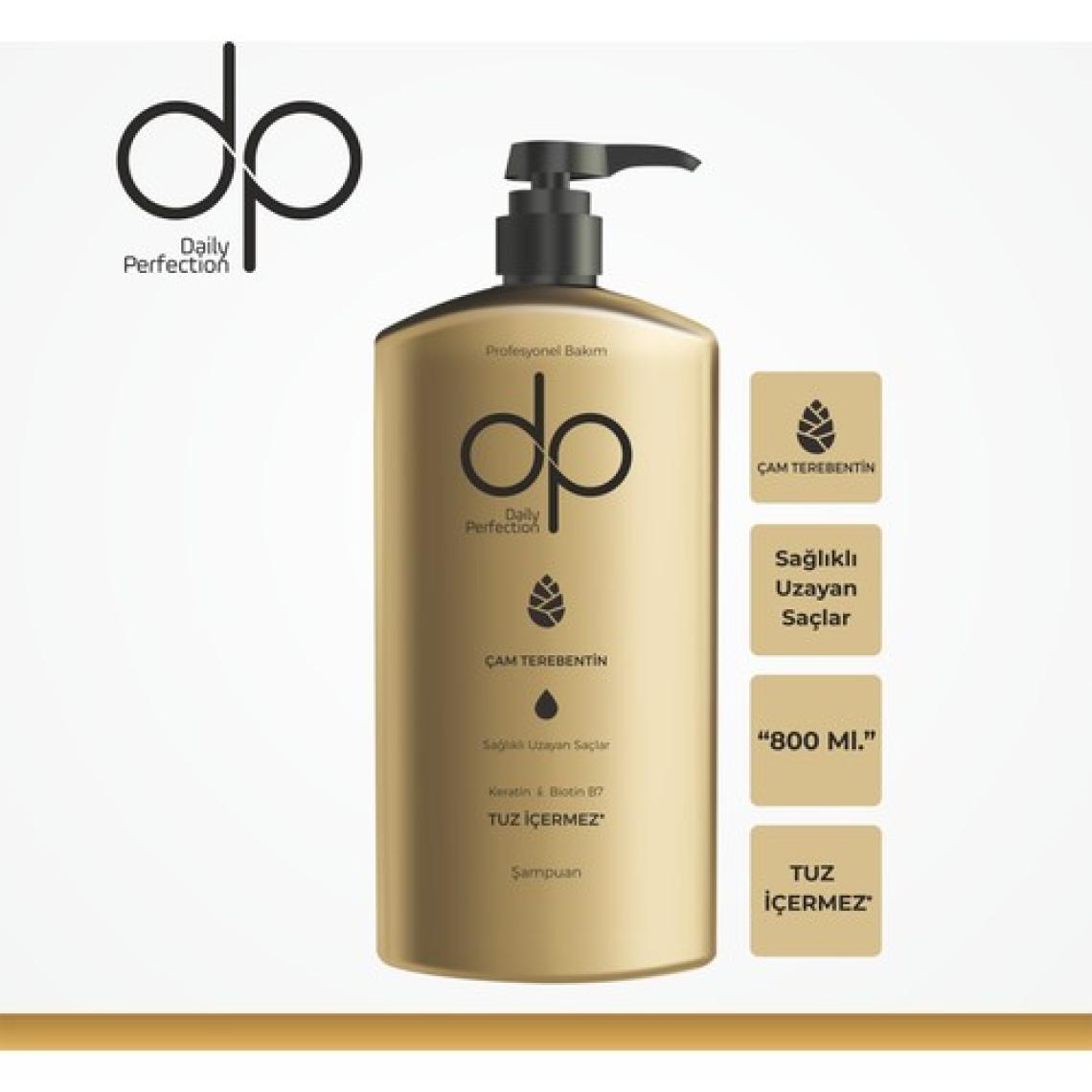 DP Daily Perfection Çam Terebentin Tuzsuz Şampuan 800 ml