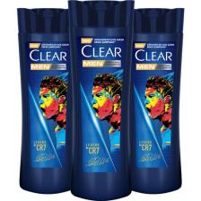 Clear Men Kepeğe Karşı Etkili Şampuan Legend By CR7 Cristiano Ronaldo 350 ml x3