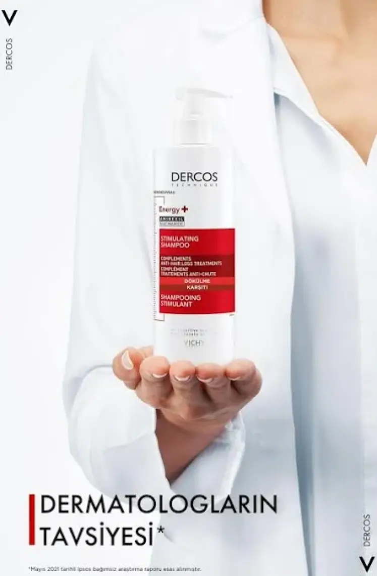 Vichy Dercos Energisant Şampuan 400 ml x 2 Adet