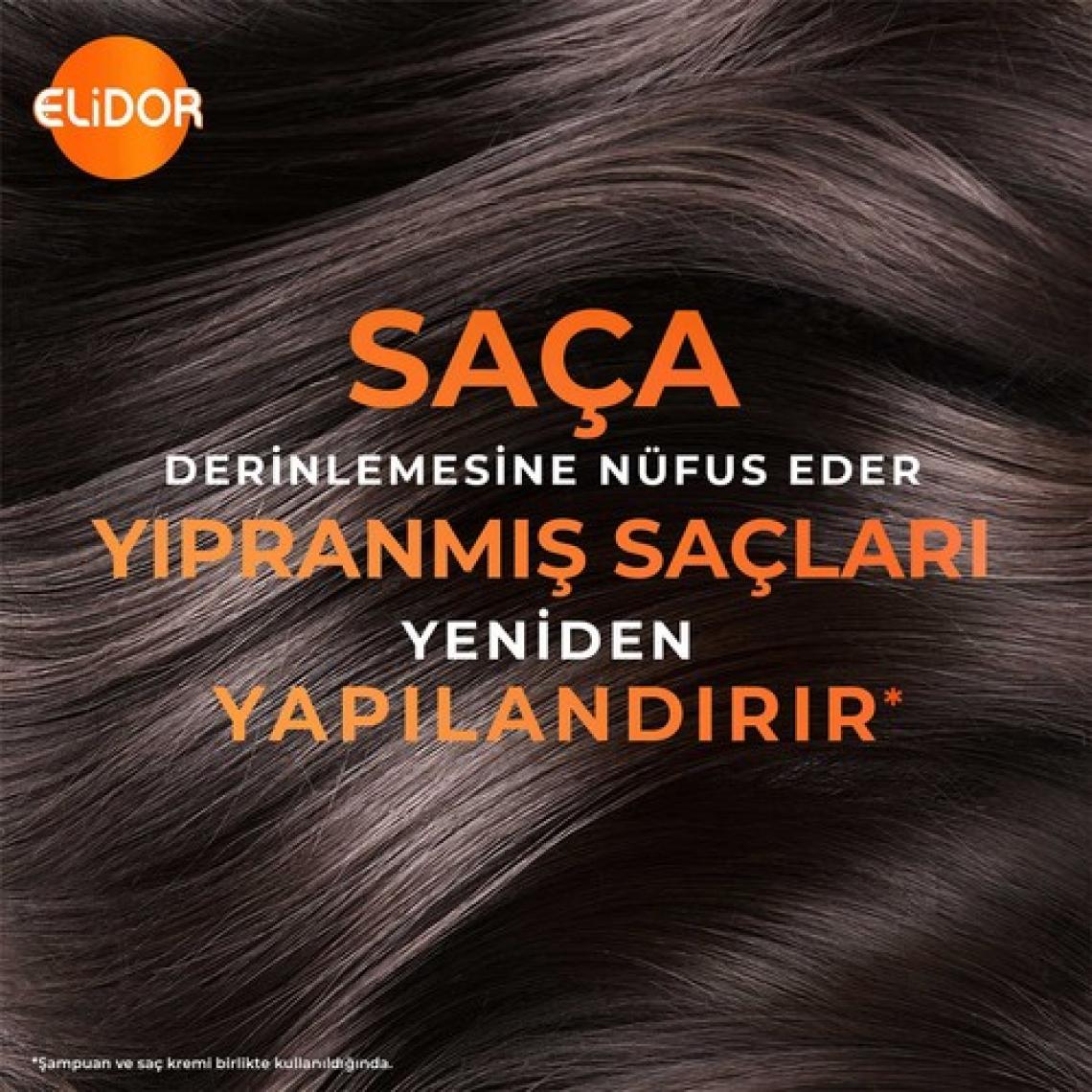 Elidor Superblend Saç Bakım Şampuanı Anında Onarıcı Bakım Vitamin C Ceramides Keratin 650 ml