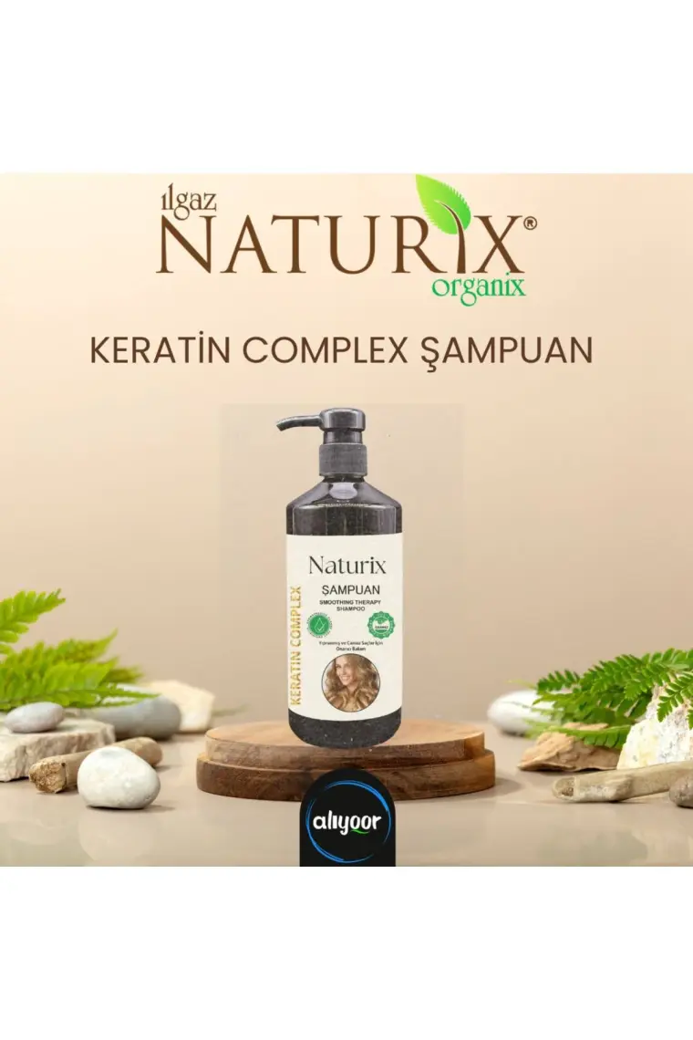 Naturix 2'li 600 ml Keratin Complex Saç Şampuanı