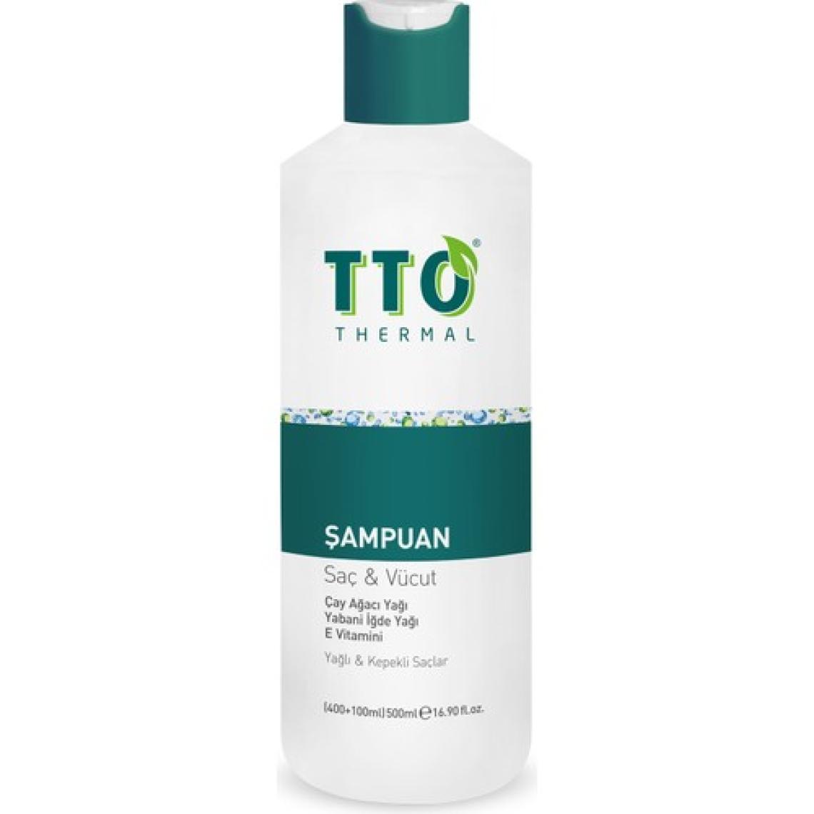 TTO Saç ve Vücut Şampuanı  Beyaz 500 ml