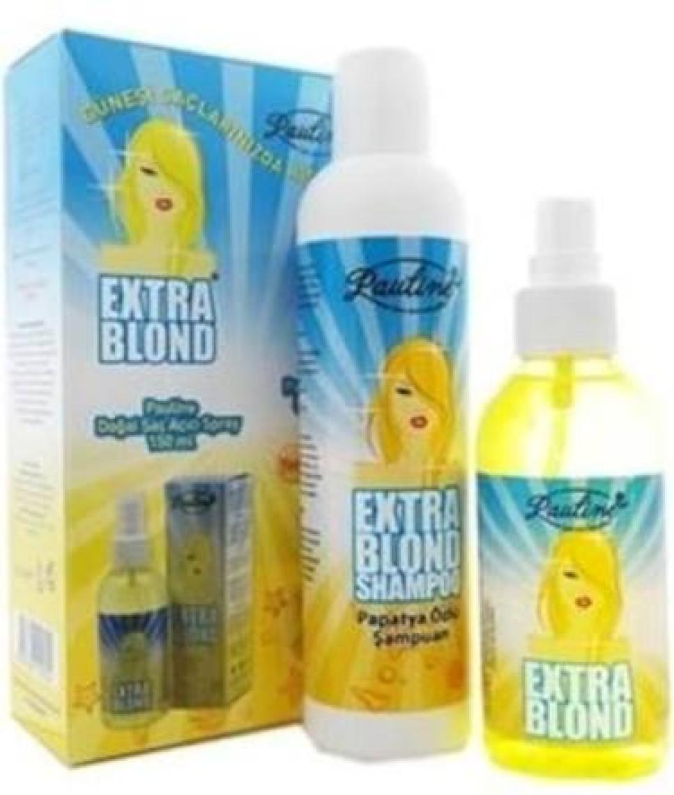 Pauline Extra Blond Papatya Özlü Saç Bakım Şampuanı 250 ml.