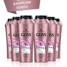 Serum Deep Repair Onarıcı Şampuan - Protein Kompleksi Ve Hint Inciri Ile 500 ml X 6 Adet