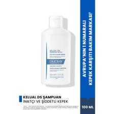 Ducray Kelual DS Yoğun Kepek Önleyici Şampuan - Boyalı Saçlar için Dermatolojik Bakım, 100 ml