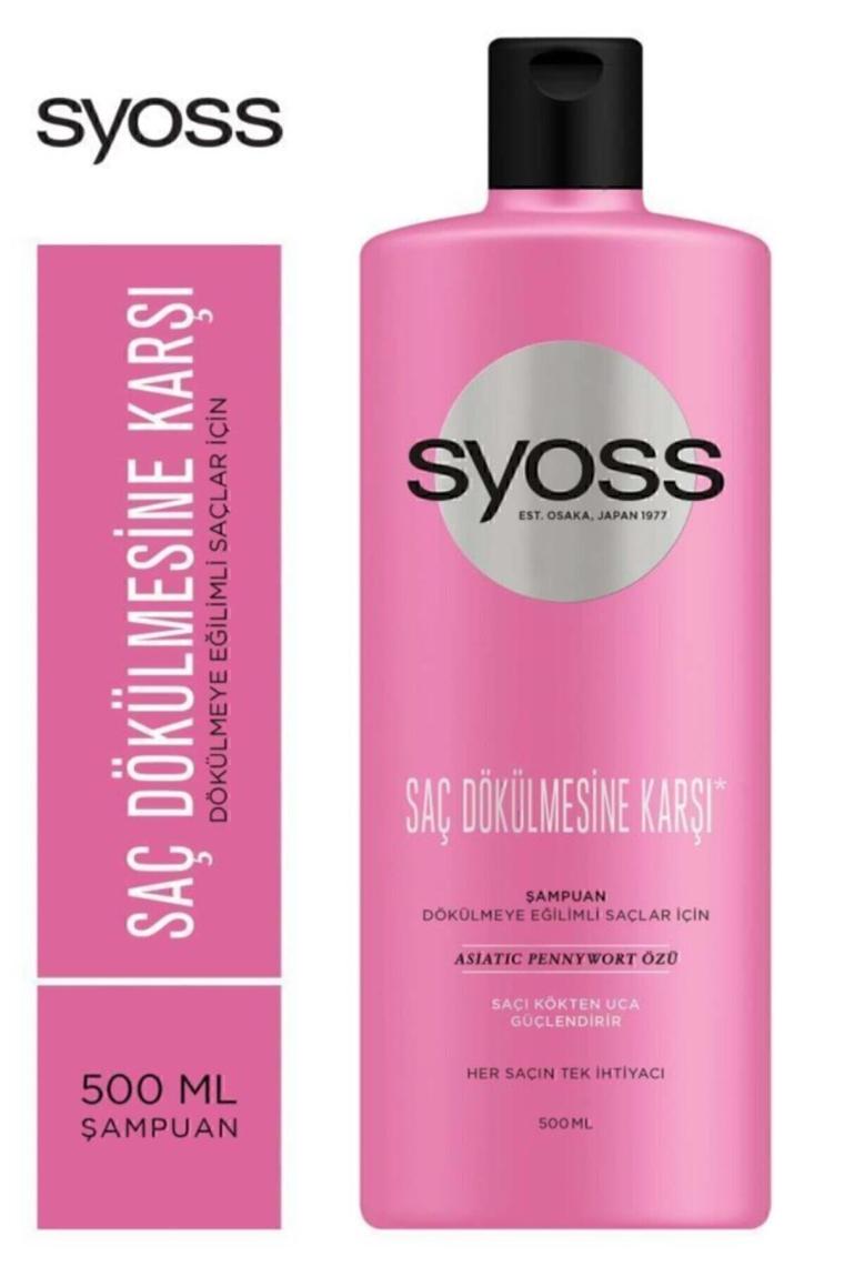 Syoss Saç Dökülmesine Karşı Şampuan 500Ml