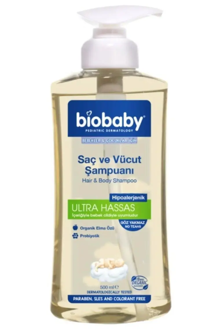 Biobaby Saç Ve Vücut Şampuanı (500ml)