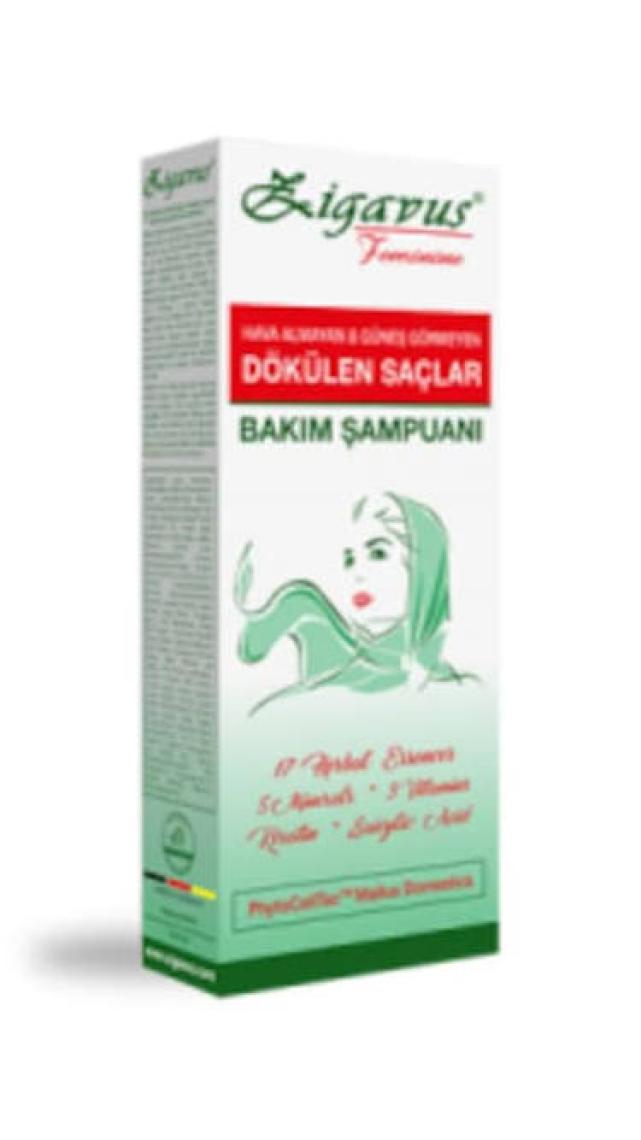 Zigavus Güneş Görmeyen Hava Almayan Saçlar İçin Şampuan 250  ml