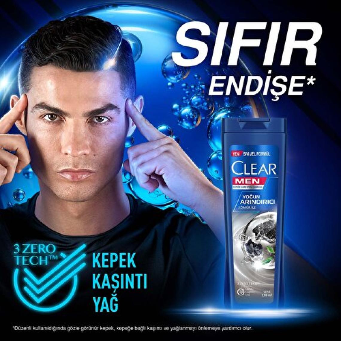 Clear Men Kömür İle Yoğun Arındırıcı Şampuan 350 ml