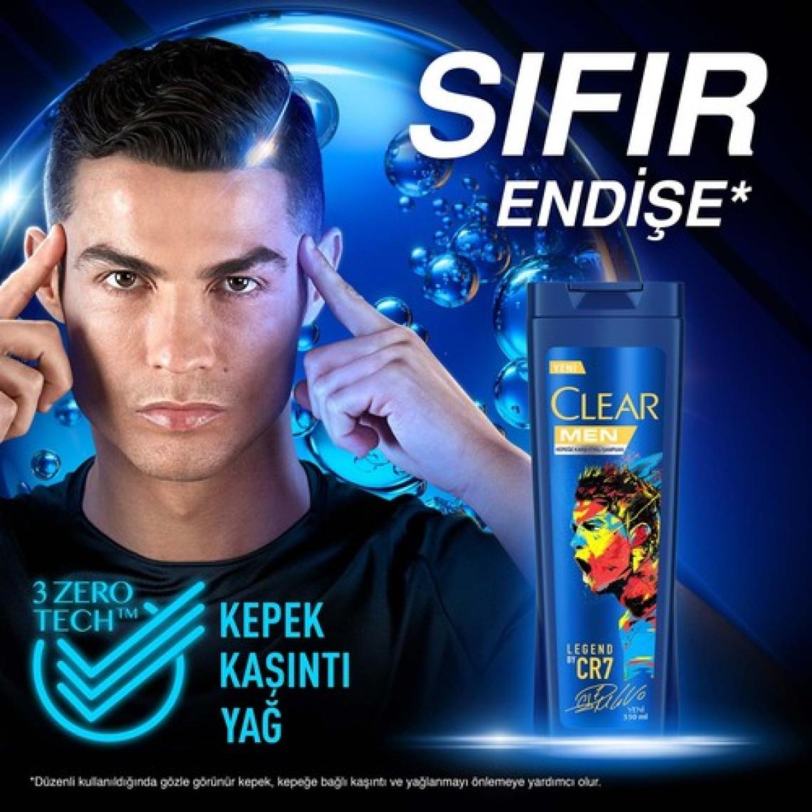 Clear Men Legend by Crtistiano Ronaldo Şampuan 350 ml