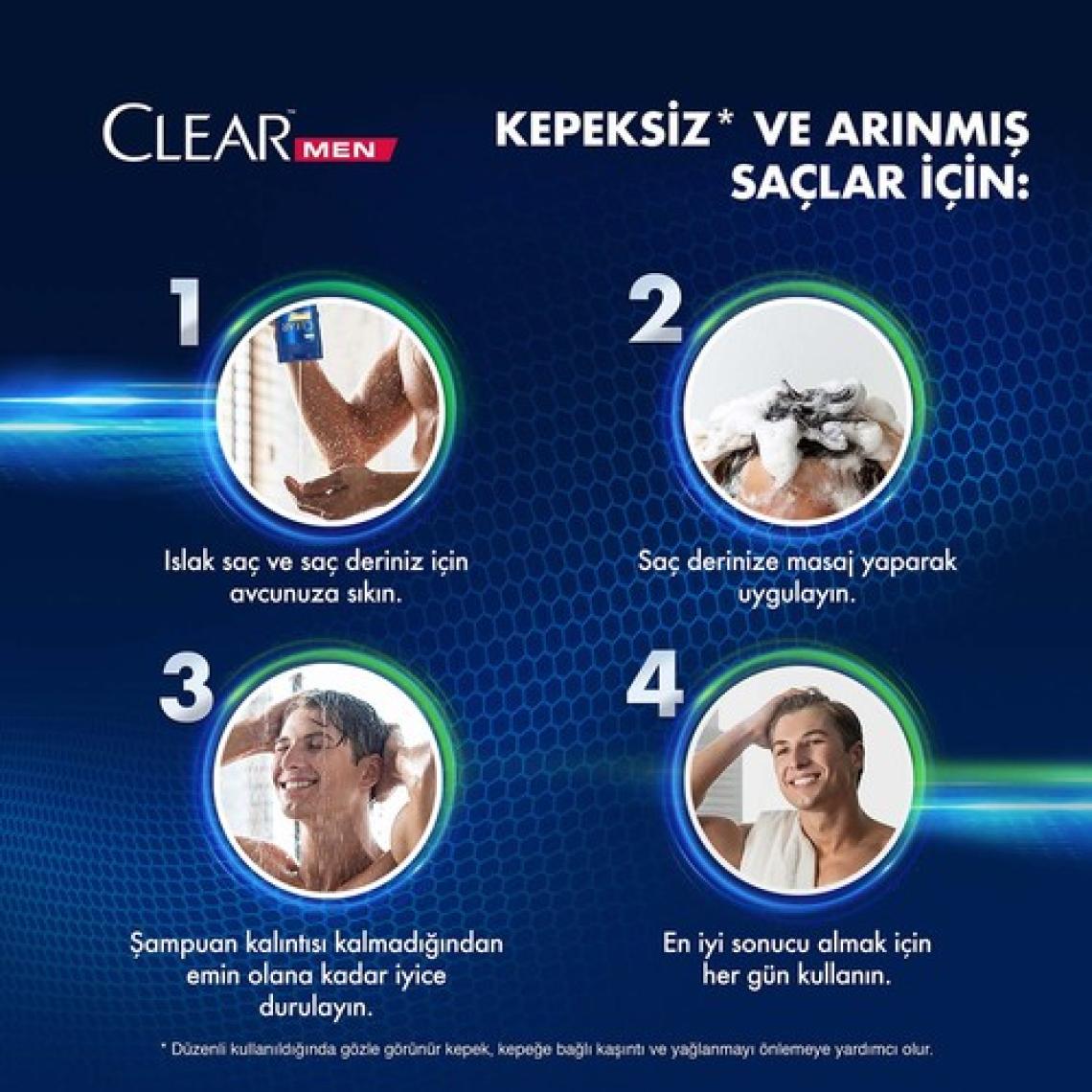 Clear Men Legend by Crtistiano Ronaldo Şampuan 350 ml