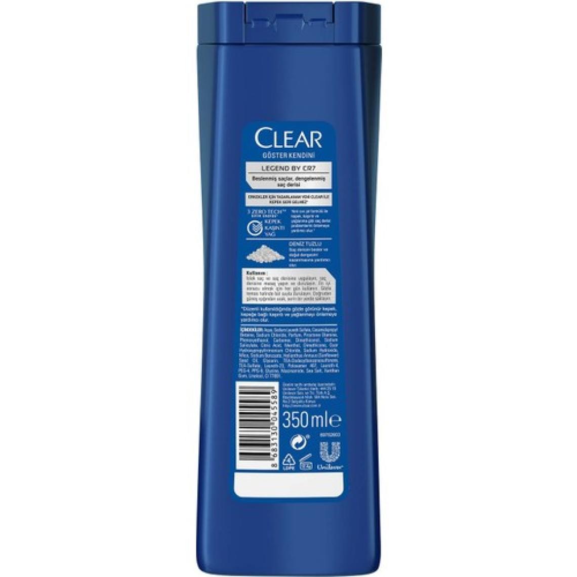 Clear Men Legend by Crtistiano Ronaldo Şampuan 350 ml