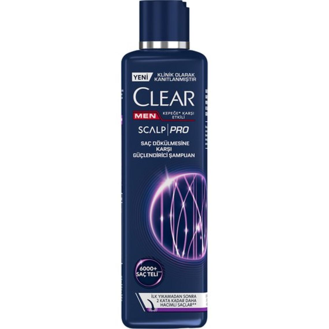 Clear Men Scalp Pro Güçlendirici Şampuan Saç Dökülmesine ve Kepeğe Karşı Etkili 300 ml