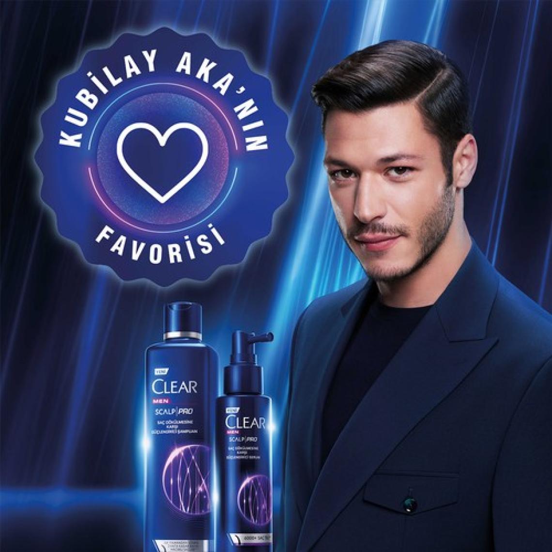 Clear Men Scalp Pro Güçlendirici Şampuan Saç Dökülmesine ve Kepeğe Karşı Etkili 300 ml