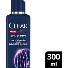Clear Men Scalp Pro Güçlendirici Şampuan Saç Dökülmesine ve Kepeğe Karşı Etkili 300 ml