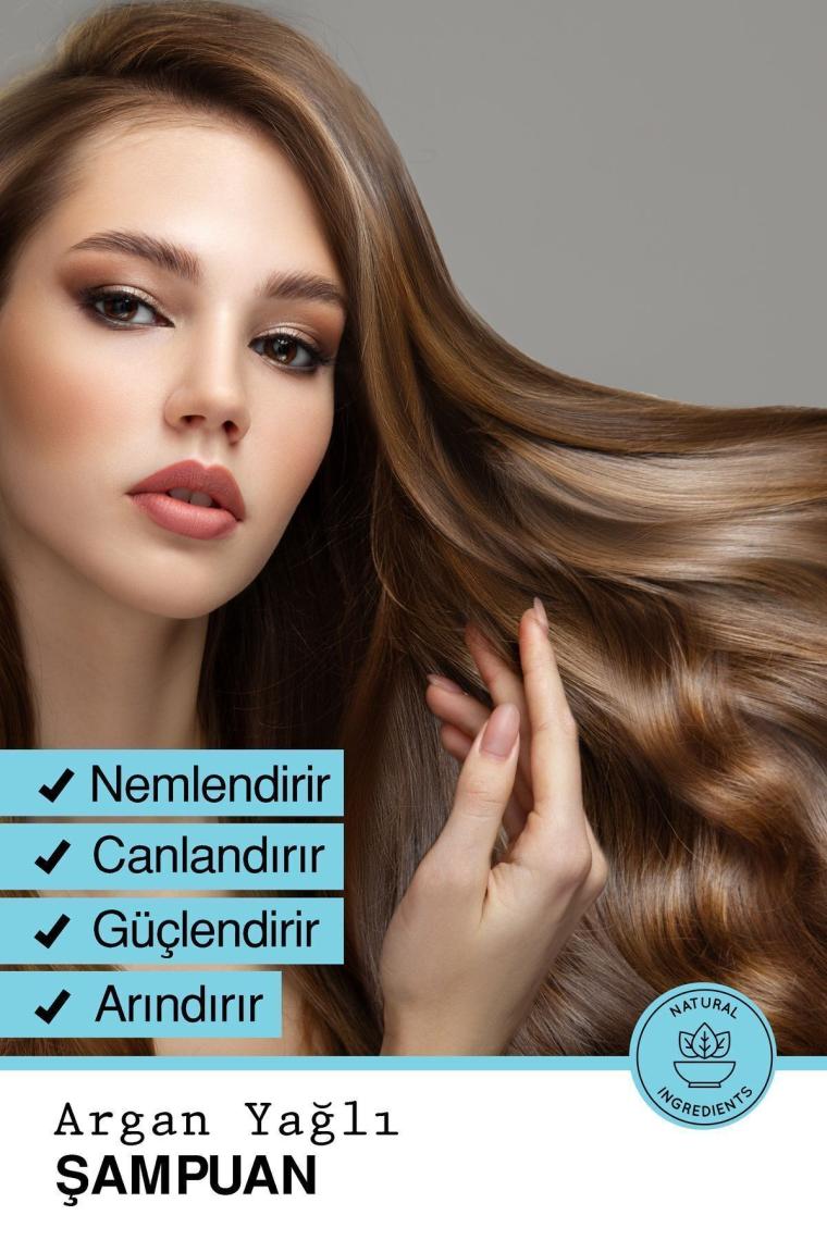 Argan Yağlı Şampuan 400ml