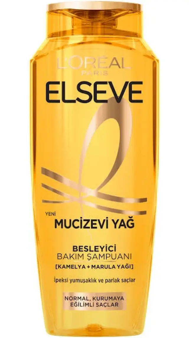 L'Oréal Paris Elseve Mucizevi Yağ Besleyici Bakım Şampuanı 300 ml