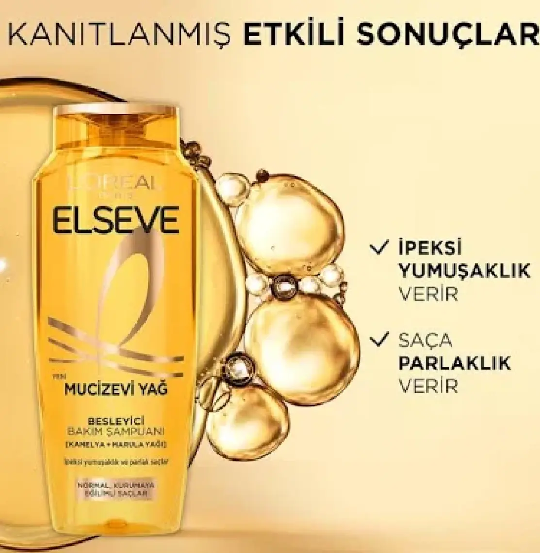 L'Oréal Paris Elseve Mucizevi Yağ Besleyici Bakım Şampuanı 300 ml