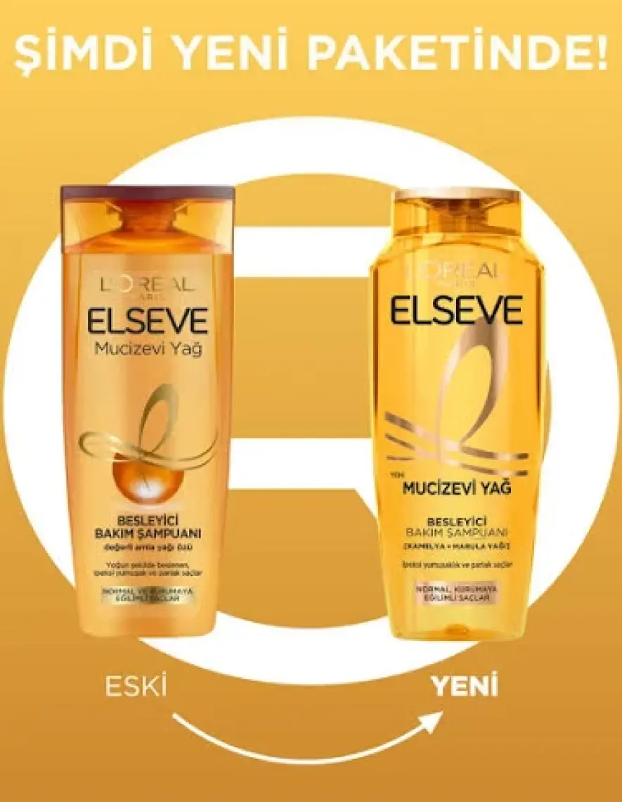 L'Oréal Paris Elseve Mucizevi Yağ Besleyici Bakım Şampuanı 300 ml