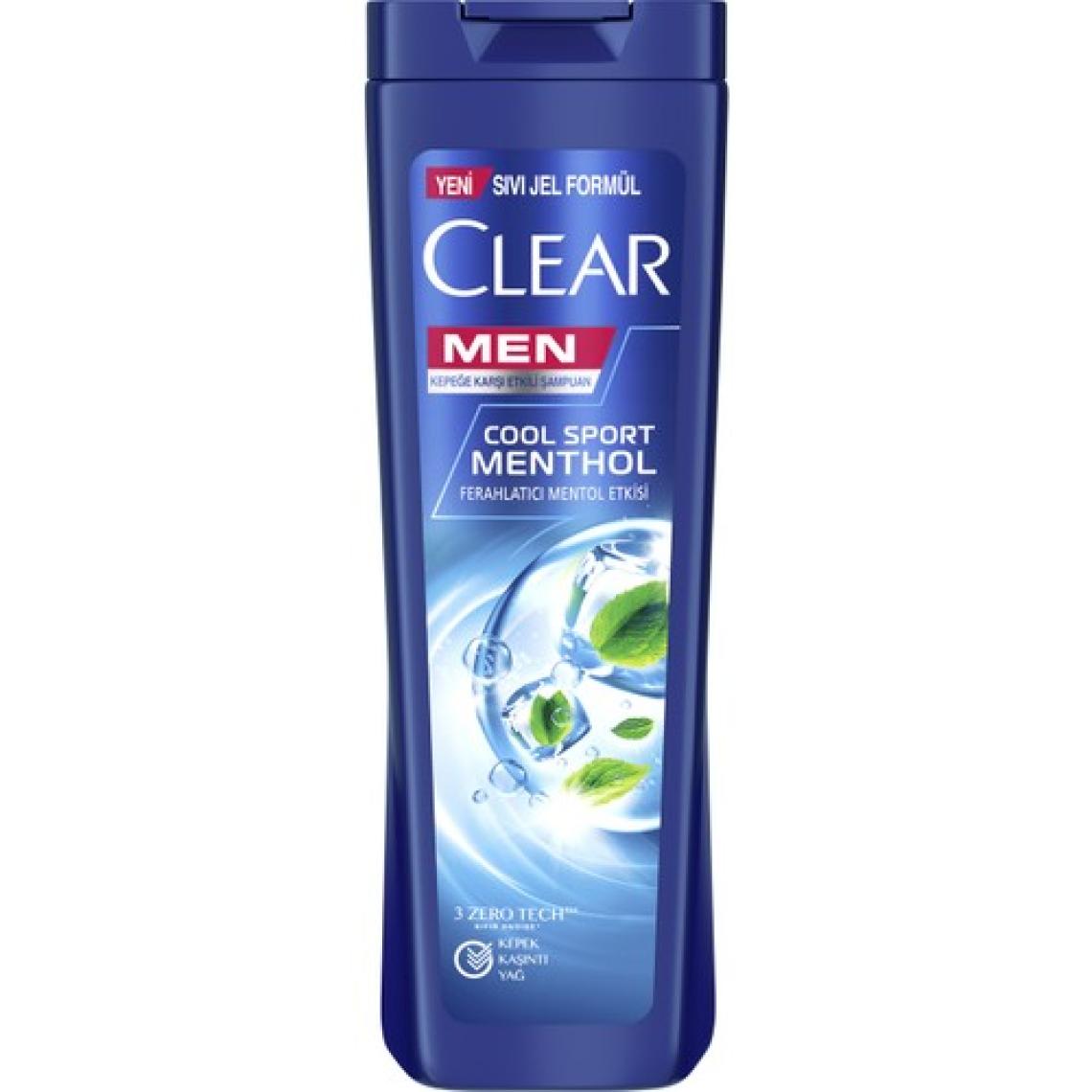 Clear Men Cool Sport Menthol Kepeğe Karşı Şampuan 325 ml