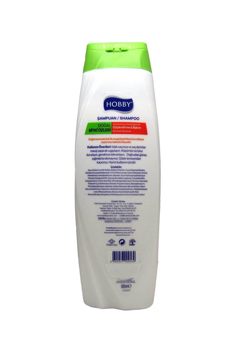 Hobby Sarımsak Özlü Şampuan 600 ml