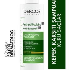 Vichy Dercos Anti Dandruff Kepek Karşıtı Şampuan Kuru Saçlar 200 ml