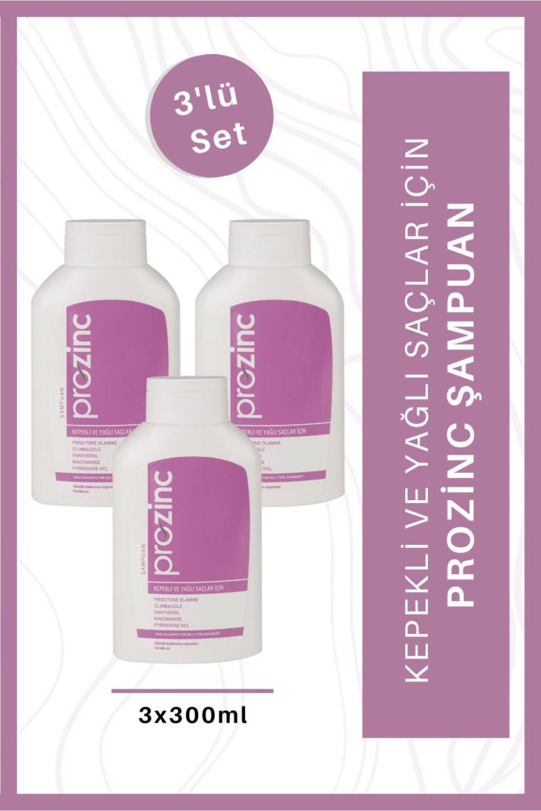 ProZinc Normal ve Yağlı Saçlar Arındırıcı Şampuan 300 ml 3 Al 2 Öde