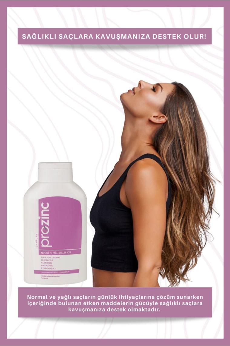 ProZinc Normal ve Yağlı Saçlar Arındırıcı Şampuan 300 ml 3 Al 2 Öde