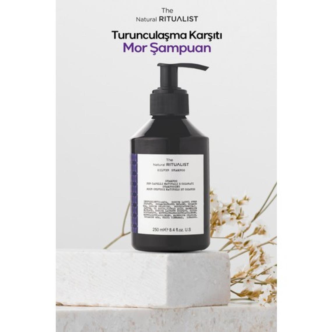 The Natural Ritualist Turunculaşma Karşıtı Sarı Saçlar Için Mor Şampuan 250 ml