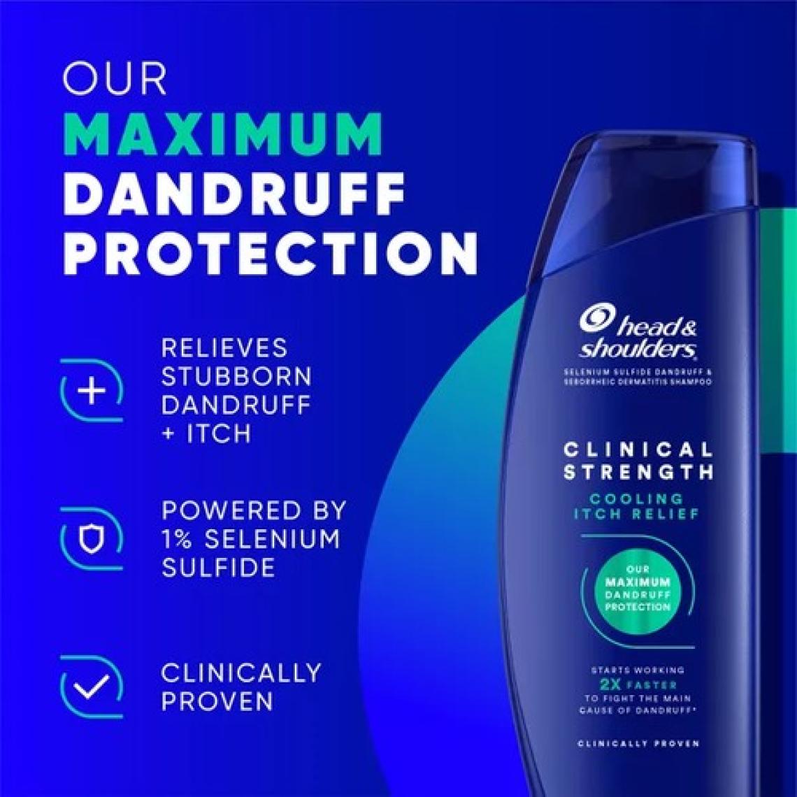 Head Shoulders Clinical Strength Mentollü Kepek Şampuanı 400 ml