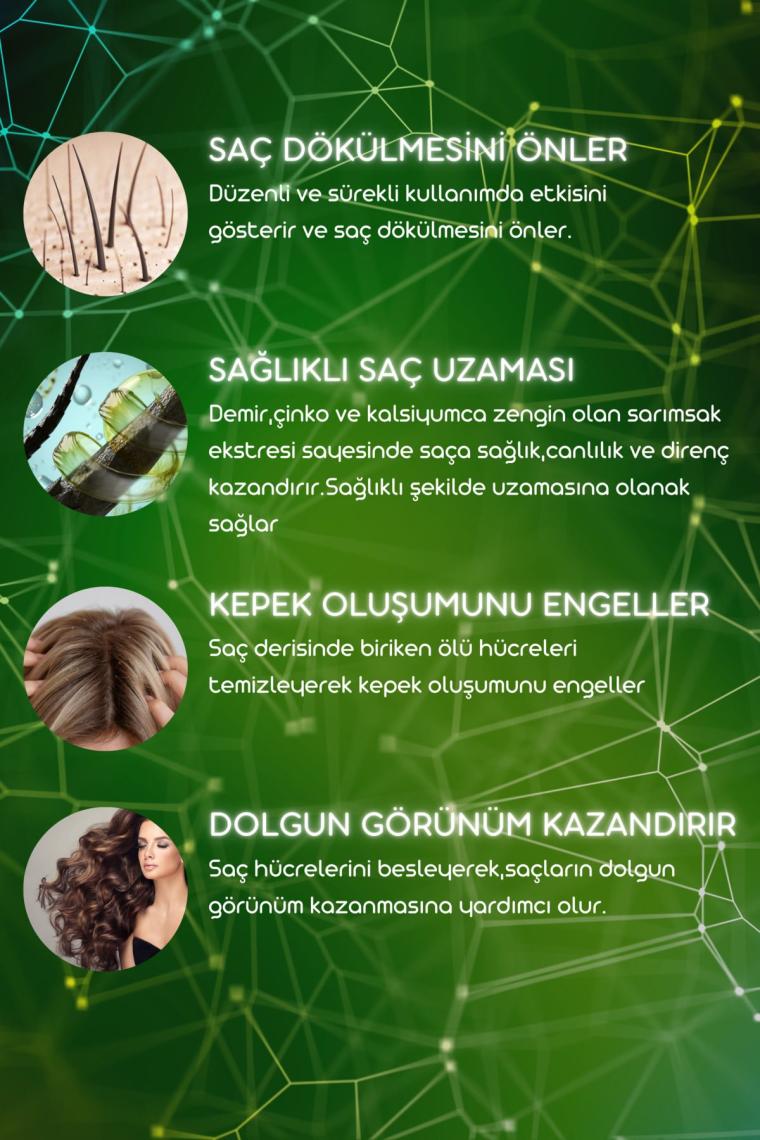 Zigavus Extra Plus Sarımsaklı Saç Dökülmesine Karşı Şampuan 250 ml